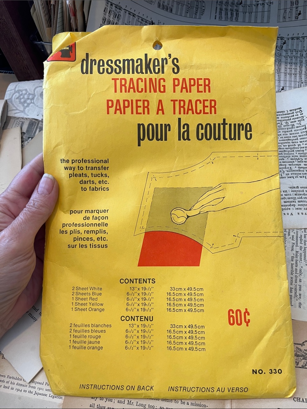 Tailorform Dressmaker's Tracing Paper no. 330